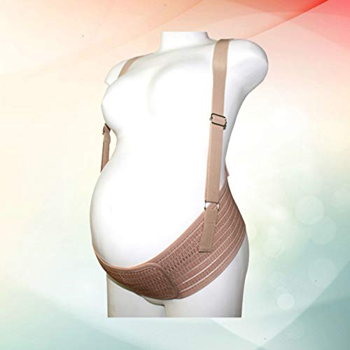 EXCEART Cinturón de Maternidad Cintura Abdominal Espalda Banda de Vientre Cinturón de Embarazo Vientre Espalda Soporte Ortopédico (Talla XL)