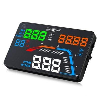 Exclent Q700 Coche Hud Head Up Display Obd2 Proyector De Pantalla Dash De 5,5 Pulgadas - Negro