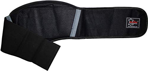 Faja lumbar para motocicleta, flexible, elástica, con cierre de velcro ancho, tallas S - 3XL (M)