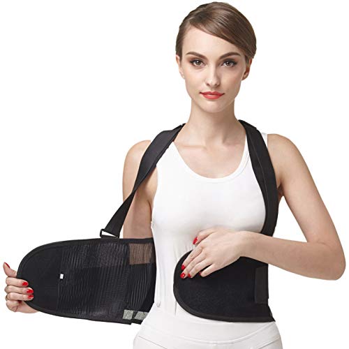 Faja para la espalda con tirantes, apoyo lumbar, cinturón de culturismo / halterofilia, entrenamiento, seguridad en el trabajo y postura - Marca Neotech Care (Talla XXL)