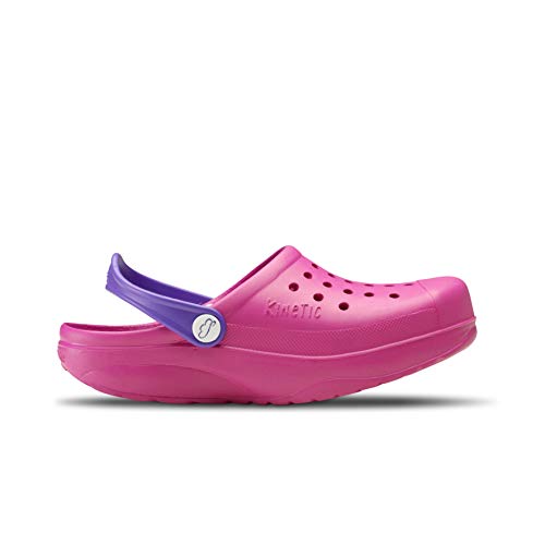 Feliz Caminar - Zueco Sanitario Kinetic Fuxia/Lavanda, 40