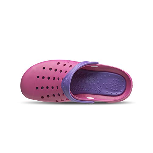 Feliz Caminar - Zueco Sanitario Kinetic Fuxia/Lavanda, 40