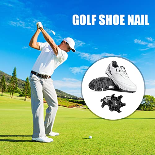 fenihooy Golf Picos de Zapatos Picos, 20 pcs Tacos de Golf para Zapatos Goma Mayor Comodidad y Durabilidad Pines de Tacos para Zapatos de Golf para Todos los Zapatos de Golf