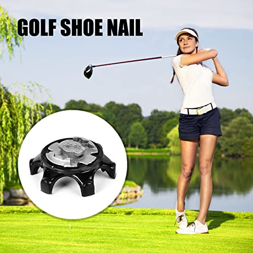 fenihooy Golf Picos de Zapatos Picos, 20 pcs Tacos de Golf para Zapatos Goma Mayor Comodidad y Durabilidad Pines de Tacos para Zapatos de Golf para Todos los Zapatos de Golf