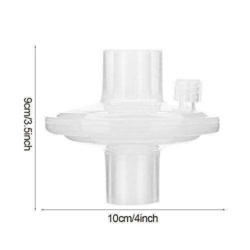 Filtros bacterianos desechables, filtros bacterianos para aspiradores de secreción, filtros bacterianos para resucitadores y respiradores, filtros respiratorios para la filtración de tubos de respirac