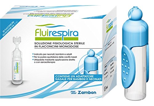 Fluirespira Soluzione Fisiologica 30 Flaconcini