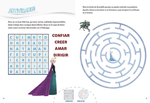 Frozen. Brilla como Elsa (Explora tus emociones con Disney): Confía en ti misma y ayuda a los demás