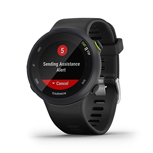 Garmin Forerunner 45 L/G - Reloj Multisport con GPS, Tecnología Pulsómetro Integrado, color Negro