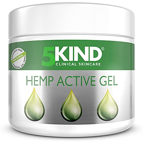 Gel de Cáñamo Alivio Activo para Músculos y Articulaciones- Gran Poder Calmante Fórmula con Aceite de Cannabis Rica en Extractos Naturales Para el Alivio de Pies, Rodillas, Espalda, Hombros (500ml)