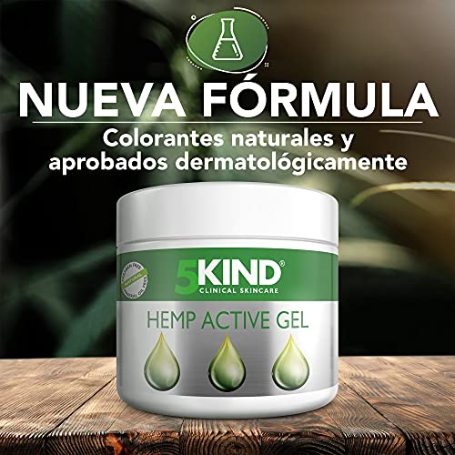 Gel de Cáñamo Alivio Activo para Músculos y Articulaciones- Gran Poder Calmante Fórmula con Aceite de Cannabis Rica en Extractos Naturales Para el Alivio de Pies, Rodillas, Espalda, Hombros (500ml)