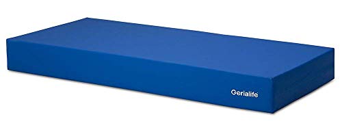 Gerialife® Cama articulada con colchón Sanitario viscoelástico Impermeable (105x190)