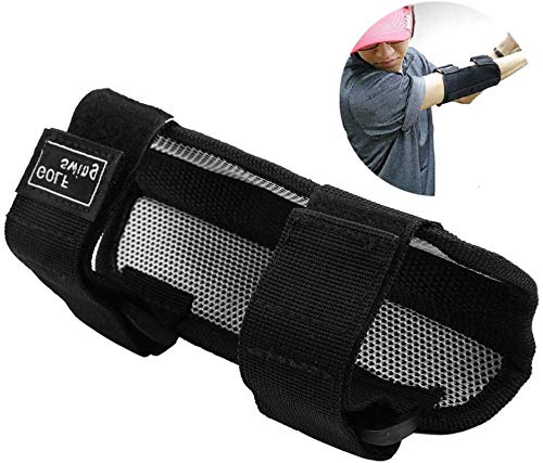 Golf Swing Trainer, Golf Training Aid Swing Posture Postura Codo Brace Corrector, Práctica recta Golf Swing Trainer Codo Brace Alarma Herramienta de corrección de swing para corrección de postura de g