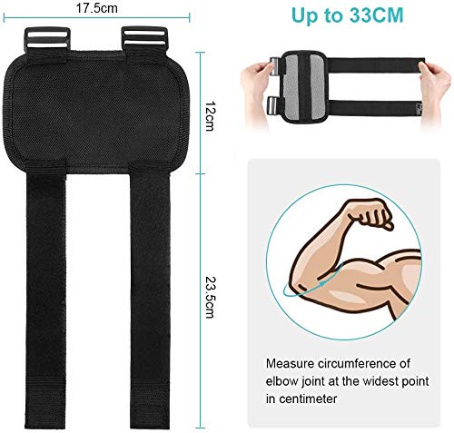 Golf Swing Trainer, Golf Training Aid Swing Posture Postura Codo Brace Corrector, Práctica recta Golf Swing Trainer Codo Brace Alarma Herramienta de corrección de swing para corrección de postura de g