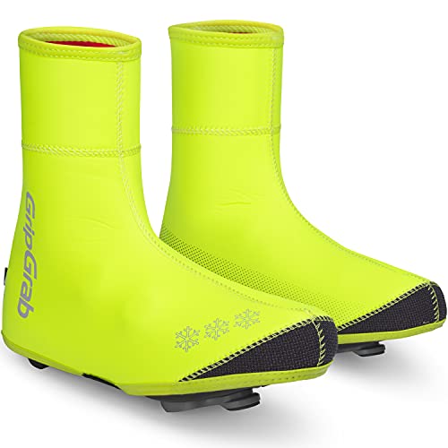 GripGrab Cubrezapatillas Ciclismo Arctic X Invierno Térmicos Carretera Cortavientos 4mm Neopreno Impermeable con Forro