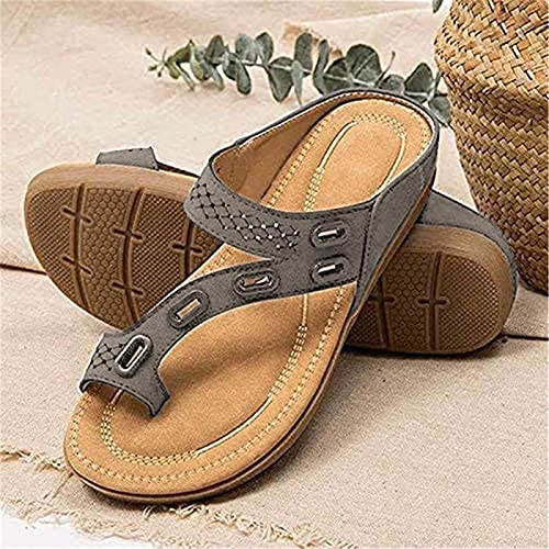 GYYlucky Sandalias para mujer Slipper Big Toe Hallux Valgus para el tratamiento Zapatillas ortopédicas cómodas zapatillas Sandalias de verano antideslizantes Zapatos de punta abierta Sandalias de play