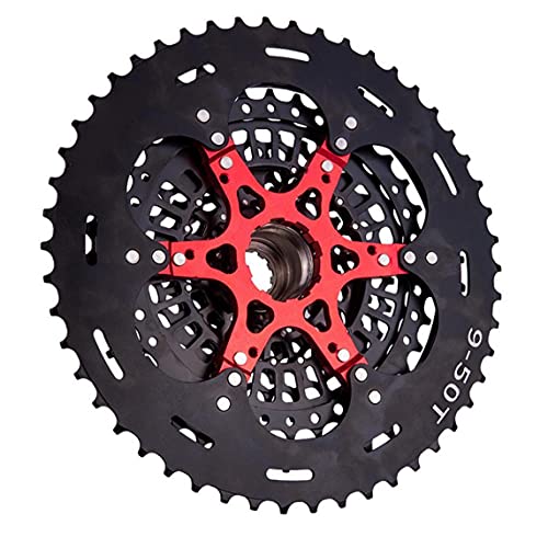 Hainice 12 velocidades 9-50T Cassette de Ciclismo Cassette Freewheel Sprocket Dientes compatibles con XD Black