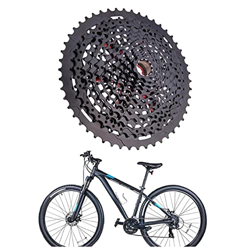 Hainice 12 velocidades 9-50T Cassette de Ciclismo Cassette Freewheel Sprocket Dientes compatibles con XD Black