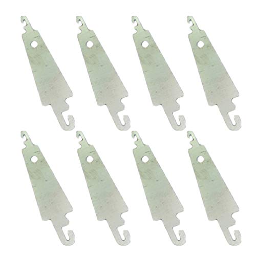 HEALLILY Enhebrador de aguja de acero inoxidable de punto de cruz en forma de paraguas ayudante de aguja de costura para coser a mano 30pcs