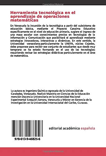 Herramienta tecnológica en el aprendizaje de operaciones matemáticas: Universidad Nacional Experimental Politécnica de la Fuerza Armada (UNEFA) núcleo Cojedes