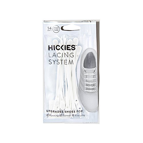 HICKIES Cordones Tie-free (2.0 Nuevos) - Blanco