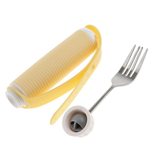 Homyl Kit de Tenedor Cuchara Utensilios para Cocina Comida de Acero Inoxidable Hogar