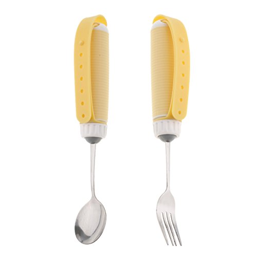 Homyl Kit de Tenedor Cuchara Utensilios para Cocina Comida de Acero Inoxidable Hogar