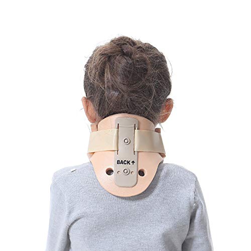 HYRL Soportes para el Cuello para niños Material de Espuma importada Transpirable Soporte para el Cuello de traqueotomía Infantil: se USA para niños de 1,5 a 16 años