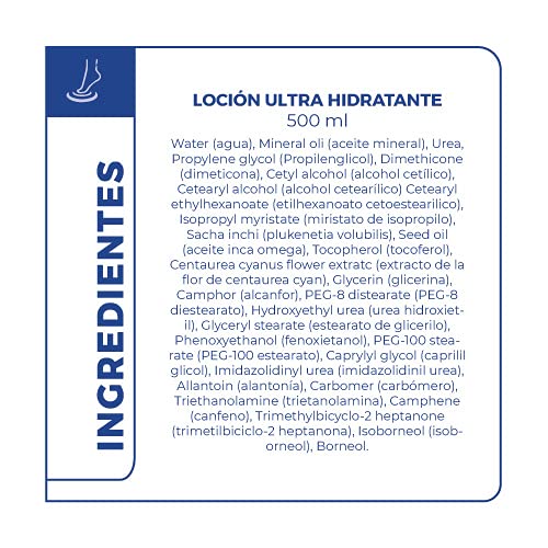 Instituto Español Loción Ultra Hidratante para Diabetes - Sequedad Extrema - 500 ML