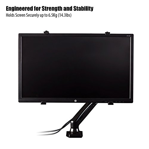 Invision Kit Adaptador No VESA para Pantallas de TV y Monitores PC 17"-27" Sin Orificios de Fijación Traseros [Soporte de TV o Brazo de Monitor Con Patrón de Montaje 75x75mm] Carga máx. 6,5kg (NV100)