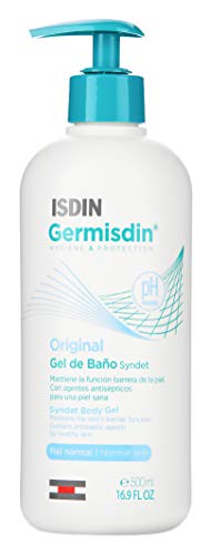 ISDIN Germisdin Original Higiene corporal y manos, gel de baño formulado con agentes antisépticos, 500 ml