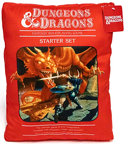 Jay Franco Dungeons & Dragons Red Box Decorative Pillow - Super Soft Throw Plush Pillow - Measures 17 Inches (Official Dungeons & Dragons)