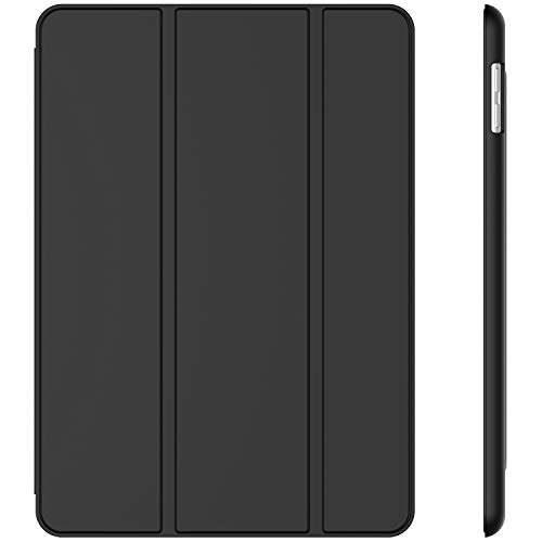 JETech Funda para iPad (9,7 Pulgadas 2018/2017 Modelo), Carcasa con Soporte Función, Auto-Sueño/Estela, Negro