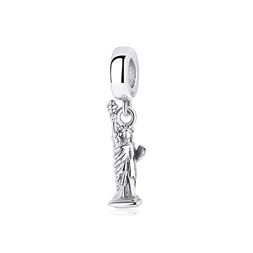 JINSUO Original del 100% Sterling Silver Charm Bead Adecuado for Pulsera Amor Viajes Encanto Femenino joyería al (Color : Red Scooter)