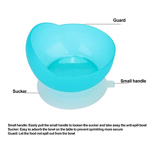 JMung Cubiertos para Pacientes Parkinson Persona Mayores, Utensilios Agarre Fácil de Cubiertos, Flexible Aprender Curvos Adaptados Cucharas,Azul