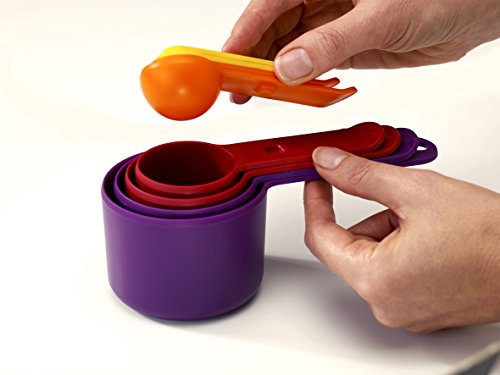 Joseph Joseph Nest Measure - Set 8 Cucharas Medidoras para Cocinar - Multicolor