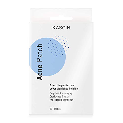 KASCIN Parches Acne, Acne Patch - 39 Parches para Granos, Pimple Patch - Fabricado en Corea - Hydrocolloid Patches