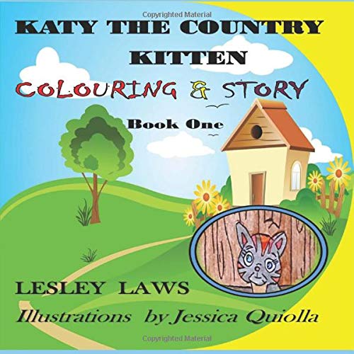 Katy the Country Kitten Colouring and Story book