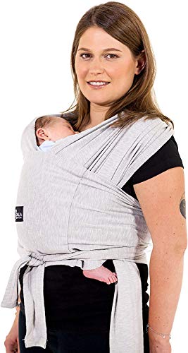 Koala Babycare - Fular Portabebés fácil de usar (fácil de colocar), unisex ajustable, la mochila portabebes multiusos apropiada hasta 10 kg. Fular portabebés elastico - Diseño Registrado KBC®