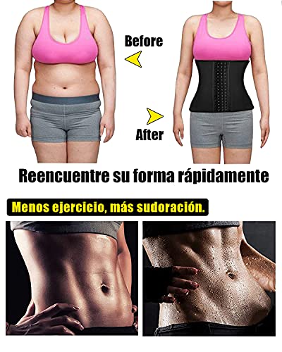 LaLaAreal Fajas Reductoras Corset Cincher Bustiers Corsé Adelgazantes de Cinturón Formación para Body Shaper Mujer