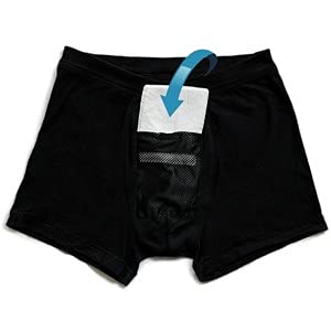 laulas Sureshorts Incontinencia - Corta Hombres - Ropa interior para la incontinencia y la debilidad de la vejiga en los hombres - Extremo, XXL