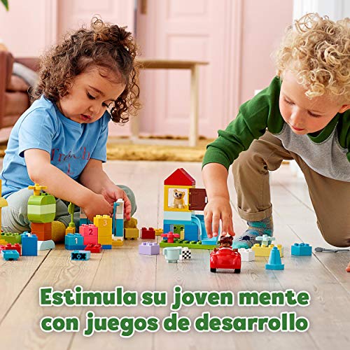 LEGO 10914 Duplo Classic Caja de Ladrillos Deluxe, Juego Educativo, Juguete de Construcción para Bebes, Niños y Niñas +1,5 años