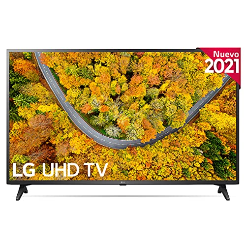 LG 50UP7500-ALEXA 2021-Smart TV 4K UHD 126 cm (50") con Procesador Quad Core, HDR10 Pro, HLG, Sonido Virtual Surround, HDMI 2.0, USB 2.0, Bluetooth 5.0, WiFi