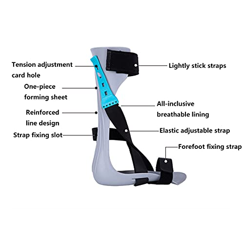 LSVRGI Calzado Ortopédico De Soporte para Pies, Soporte con Estabilizador Ajustable Bota De Andador para Fracturas Fijas para Esguinces, Distensiones