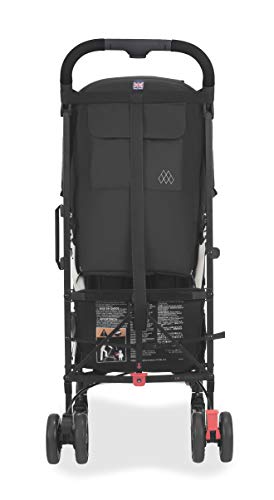 Maclaren Quest Arc silla de paseo tipo paraguas compacto y ligero, Para niños de recién nacidos hasta 25 kg, capota extensible con factor UPF 50+, asiento reclinable, Incluye protector para la lluvia