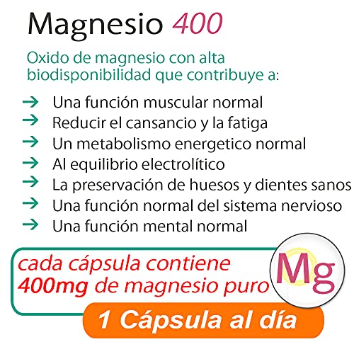 Magnesio 400mg Supra - 120 Cápsulas