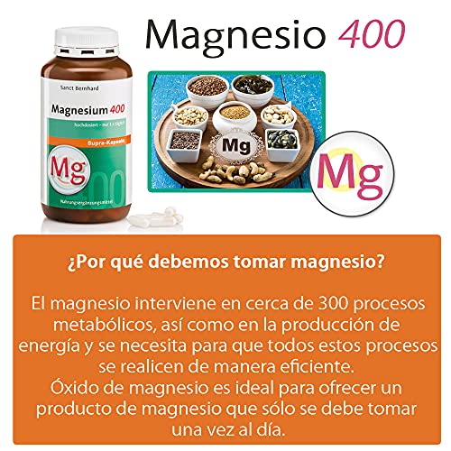 Magnesio 400mg Supra - 120 Cápsulas