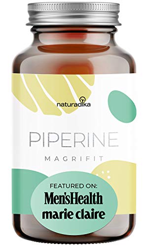 MAGRIFIT PIPERINE | TERMOPOWER con plan FIT&SHAPE | Apoyo POTENTE y RAPIDO de Curcuma con Jengibre y Pimienta Negra (acidos grasa + no quema el estómago) | Activos de Peso para No Perder la Paciencia