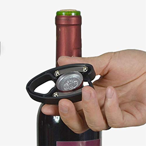 Marginf Premium - Abrebocas portátil para botellas de vino, cortador de cápsulas, accesorios prácticos de cocina para los amantes del vino