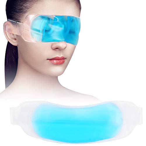 Máscara Para Los Ojos, Antifatiga Reutilizable Círculos Oscuros Para Los Ojos Para Dormir Mascarilla Para Holtech Mascarillla Para Ojos Gel Dormir Para Enfriamiento De Hielo