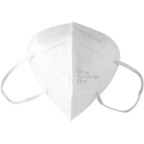 Mascarilla de protección respiratoria FFP2 (50 unidades, con certificación CE)